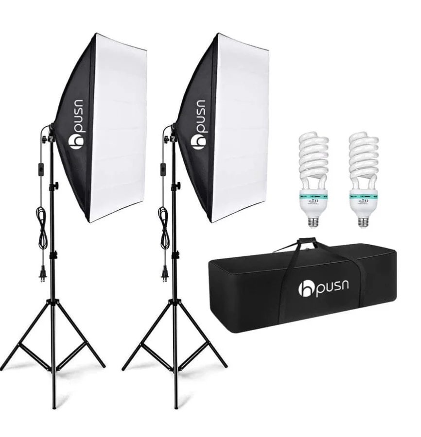 Home Podcast Studio Lighting