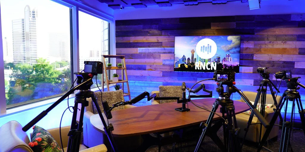 Lifestyle-Themed Podcast Studio in Dallas