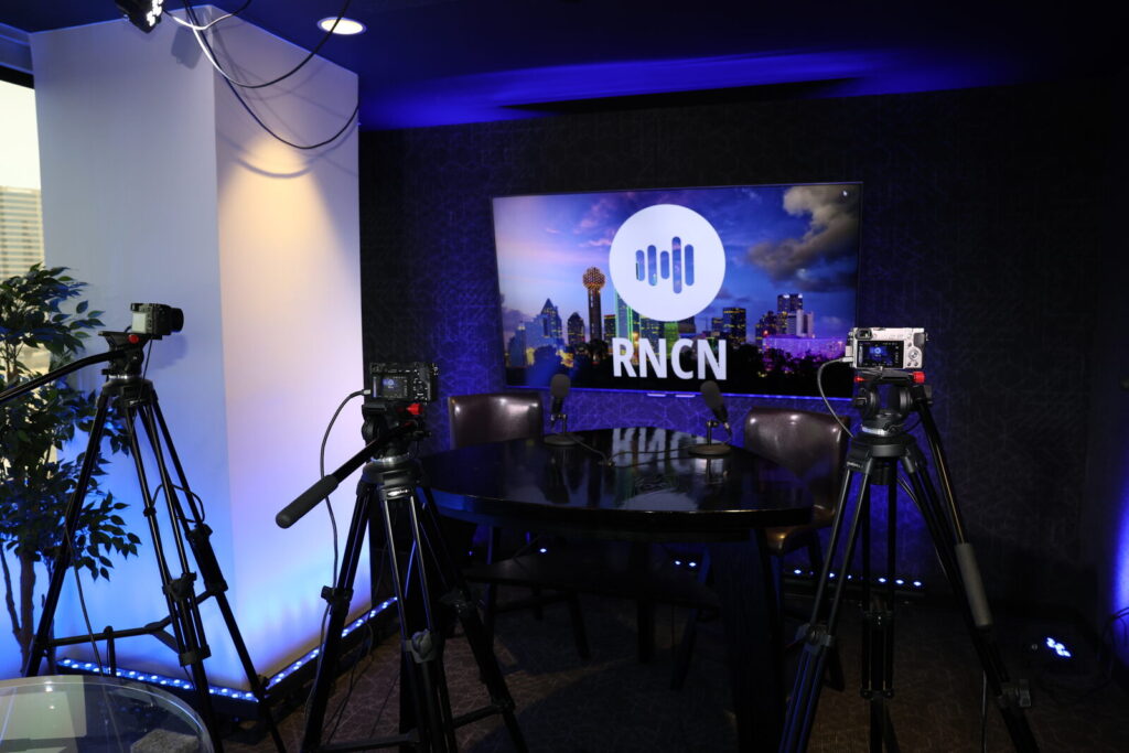 Ultra Wide Studio Setup — Thought Leader Podcast Studio, Dallas TX